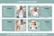 Canva Email Signature Bundle, an Email Template by SunshineStudioBoutique (Thumbnail 5 of 9)