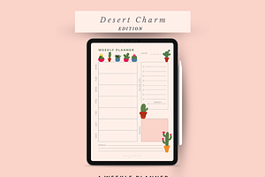 Nature-Inspired Weekly Planner