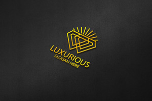 Diamond Luxurious Royal Logo 73