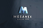 Modern Geometric Letter M Logo, a Branding & Logo Template by Design_Planet (Thumbnail 3 of 3)