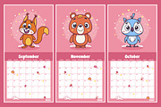 FUNNY ANIMALS 2025 Calendar, a Poster Template by Nearbirds (Thumbnail 6 of 7)