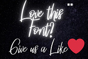 Heart Ticker Calligraphy Font, a Handwritten Font by GearShift (Thumbnail 4 of 7)