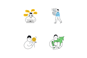 42 Minimal Business Illustrations, an Illustration by BadBrother (Thumbnail 16 of 17)
