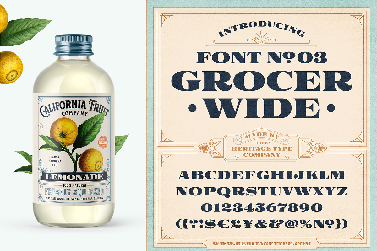 Nostalgic Font and Label Collection, a Graphic by Heritage Type Co. (Photo 10 of 14)