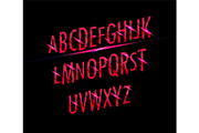 Blood font., a Graphic by Aromeo (Thumbnail 2 of 4)