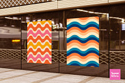 Groovy Waves Seamless Patterns, a Pattern Graphic by Yasmine Patterns (Thumbnail 4 of 8)
