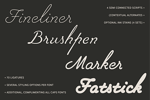 Italix - Script Font Family