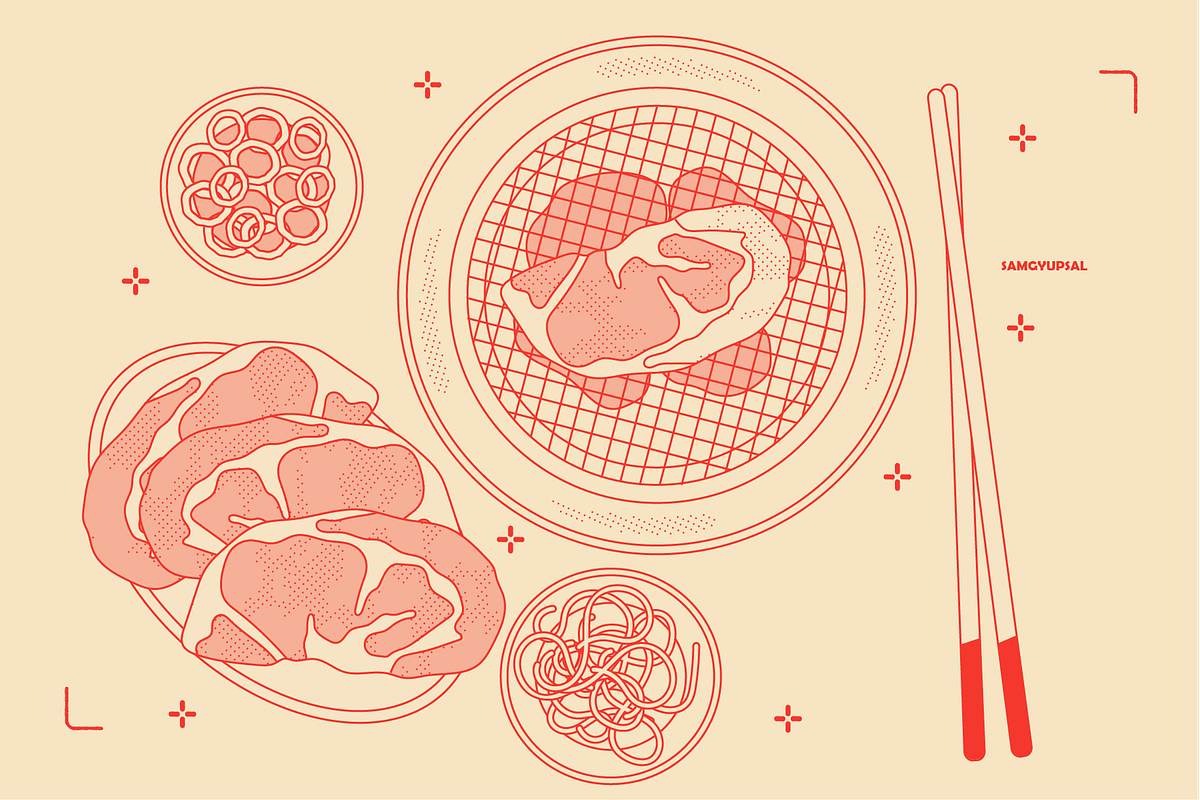 Korean Food Vector Illustrations, a Food Illustration by TheFoodAtlas (Photo 16 of 22)