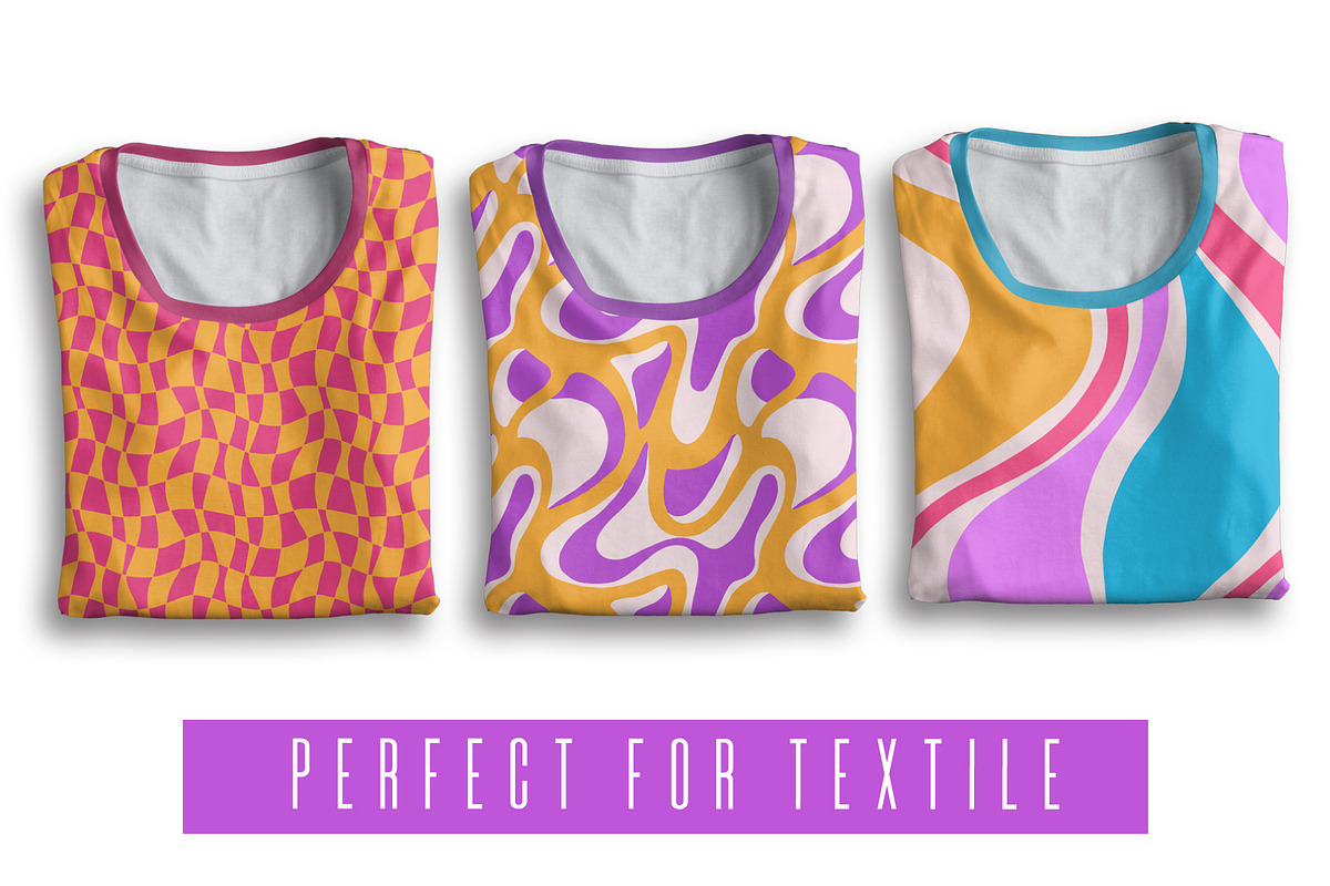 PSYCHEDELIC surreal patterns, a Pattern Graphic by Lena Nikolaeva (Photo 4 of 10)