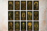 The Verdant Grimoire Tarot Cards, a Decorative Illustration by ThatsDesignArt (Thumbnail 4 of 11)