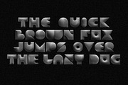 Aerochrome Font, a Sans Serif Font by Handmadefont (Thumbnail 4 of 15)
