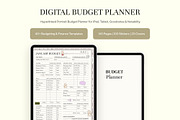 Boho Digital Budget Planner, a Templates & Theme by Digital_Mind (Thumbnail 1 of 10)