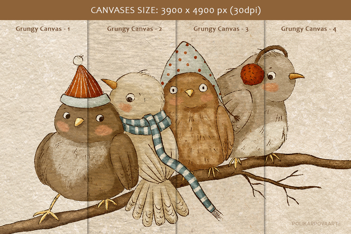 Grungy Textures - brushes & canvases, a Brush Add-On by polikarpovaart (Photo 10 of 17)