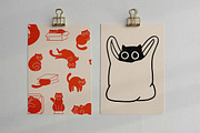 Playful Cats Clipart Bundle, an Animal Illustration by ClayStudio (Thumbnail 5 of 7)