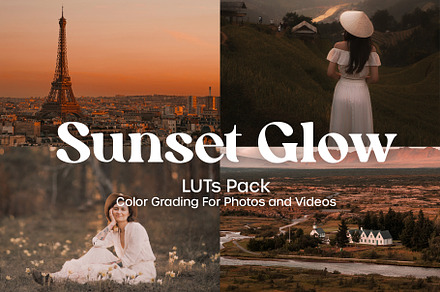 Sunset Glow - Color Grading LUTs, a Plug-in Add-On by Maple Visuals