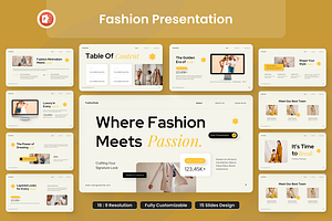 Fashion Presentation, a Presentation Template by Annora Studio