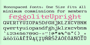 FeggoliteUpright, a Slab Serif Font by Ingrimayne Type