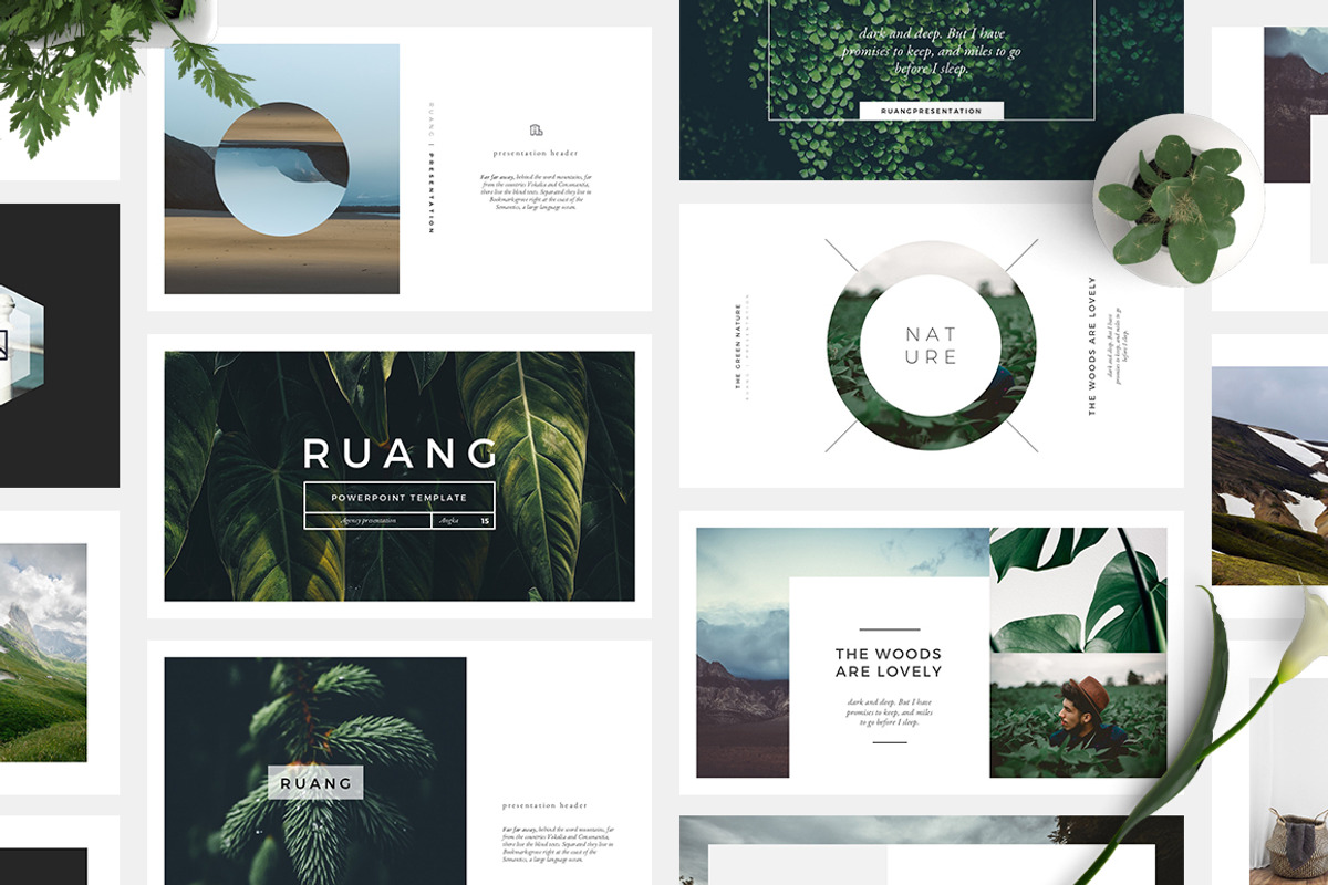 WORKFROMHOME Presentation Bundle, a Presentation Template by Angkalimabelas (Photo 4 of 12)