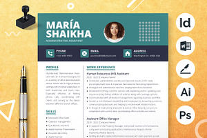 Modern Executive CV Word Resume