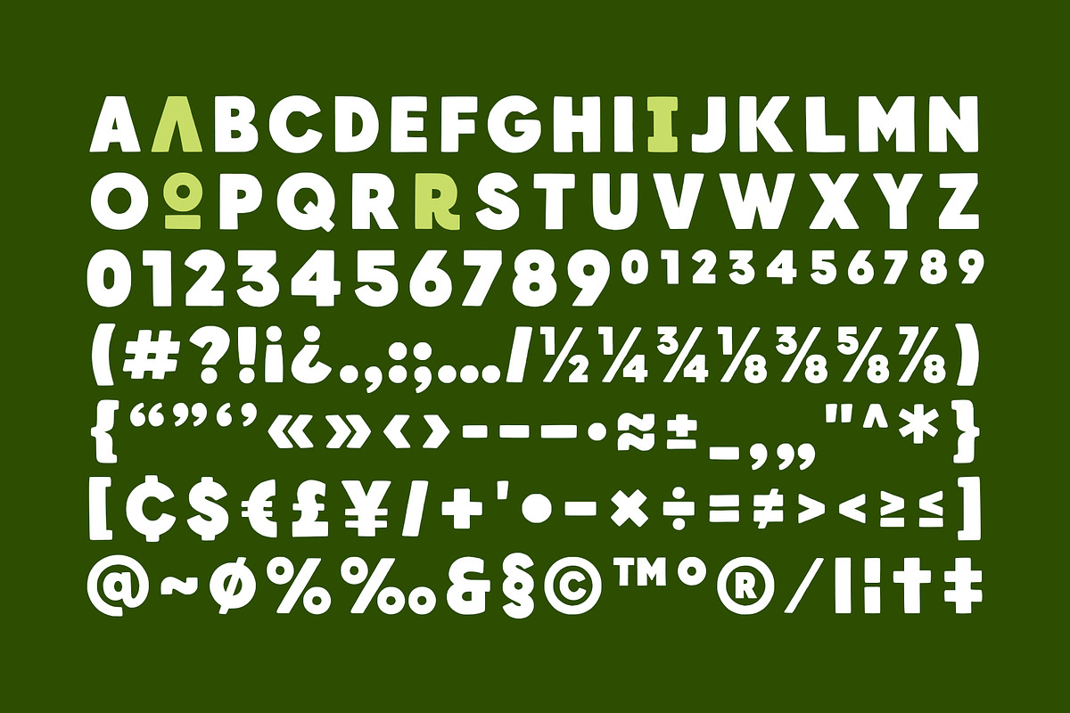 Crunold Font, a Sans Serif Font by trustha (Photo 11 of 12)