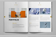 Gold Annual Report Brochure Template, a Brochure Template by Boris Cupac (Thumbnail 5 of 7)