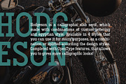 Hodgeson, a Slab Serif Font by Arterfak Project (Thumbnail 6 of 11)