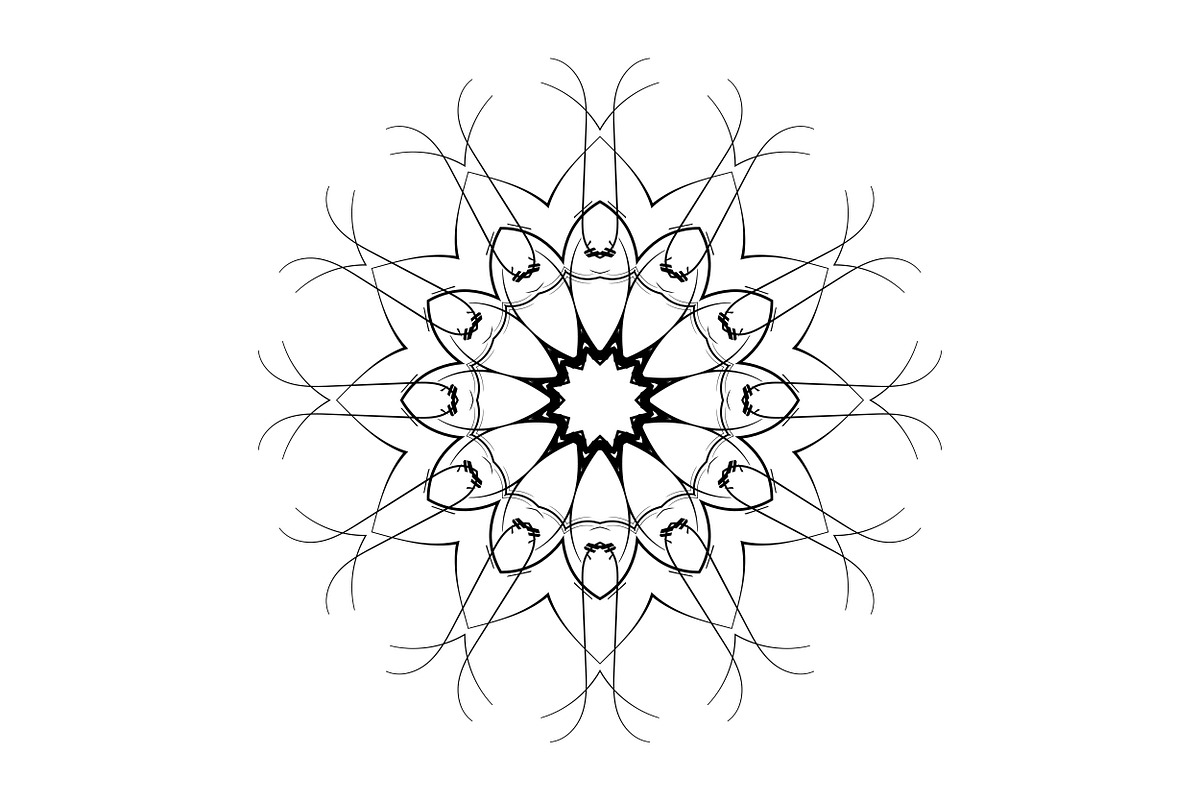 Premium Mandala Illustration Pack, a Decorative Illustration by NJ Himel (Photo 58 of 101)