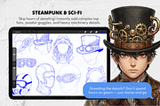 165+ Procreate Hat & Headwear Stamps, a Brush Add-On by Selentaori Studio (Thumbnail 5 of 11)