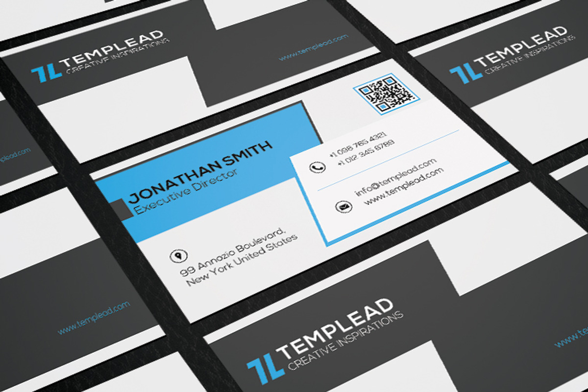 Corporate Business Card SE0316, a Card Template by annozio (Photo 3 of 3)