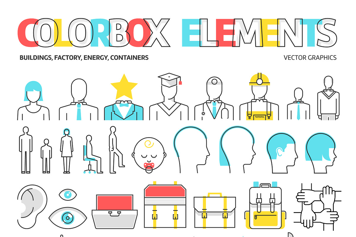 Color box icons bundle, an Icon by Howcolour (Photo 26 of 34)