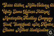 Harland Vintage With Bonus, a Script Font by Fortunes Co (Thumbnail 12 of 14)