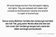 SEKAILO FONT SANS SERIF, a Sans Serif Font by gagego (Thumbnail 3 of 3)