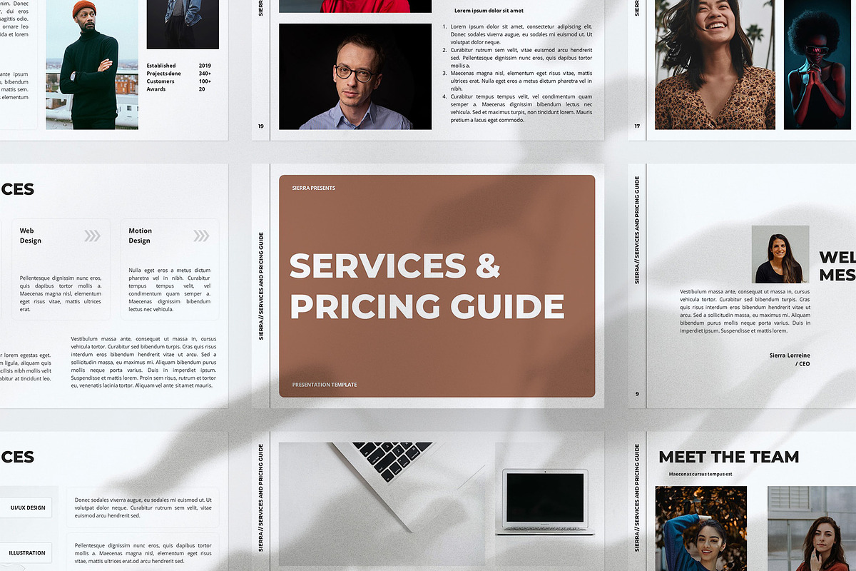 Services and Pricing Guide Template, a Presentation Template by Gaize (Photo 10 of 11)