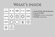 Vector Set of Page Decorations, a Decorative Illustration by dacascas (Thumbnail 2 of 2)