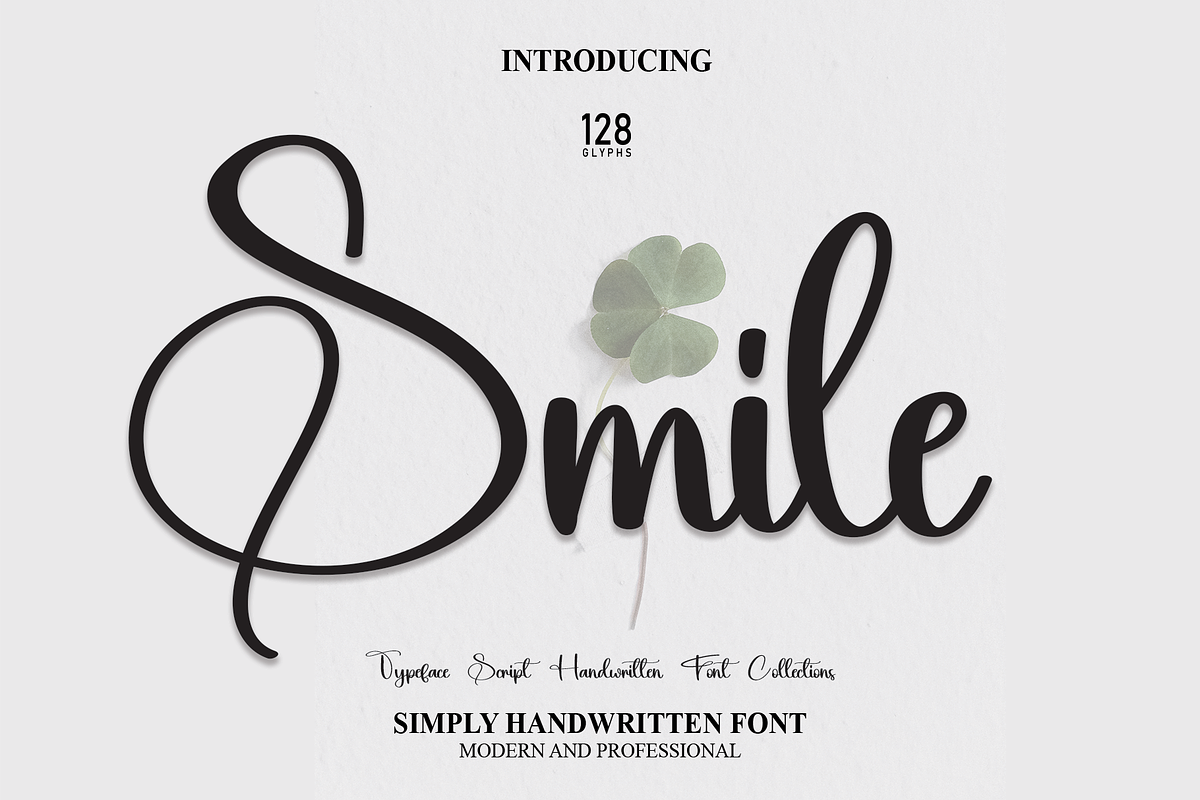 Smile | Script Font, a Script Font by Scratchones (Photo 1 of 8)