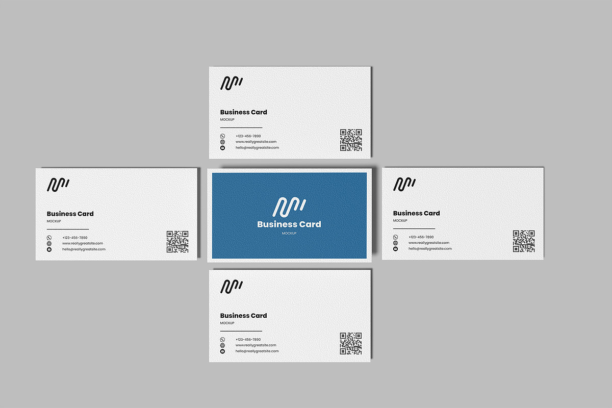 Business Card Mockup, an Advertising Mockup by Bangdastudio (Photo 4 of 5)