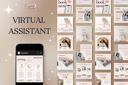 Virtual Assistant Instagram Post