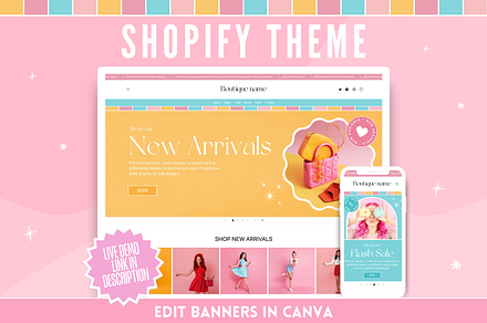 Color Burst Shopify Theme, a Shopify Template by SunshineStudioBoutique