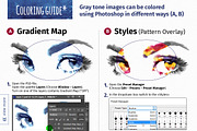 Watercolor makeup. Eyes and lips., an Illustration by ognivo (Thumbnail 3 of 4)