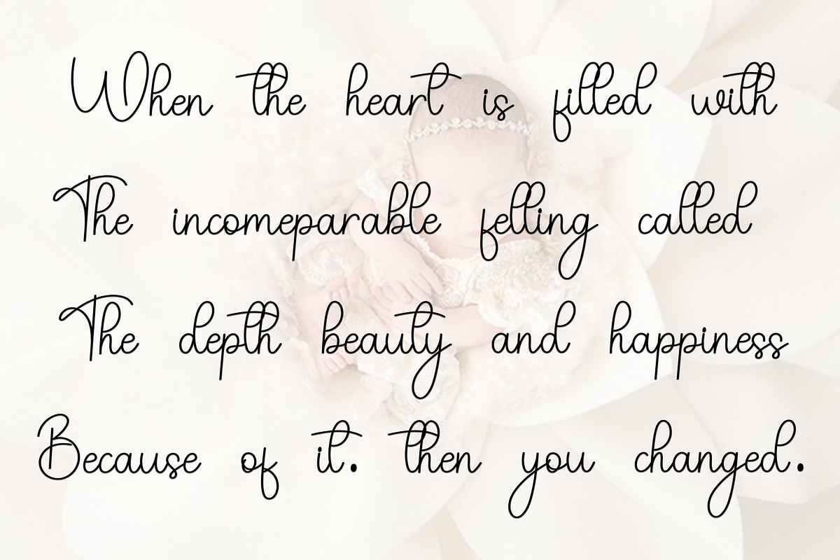 Galaxy, a Handwritten Font by FreshTypeINK (Photo 5 of 8)