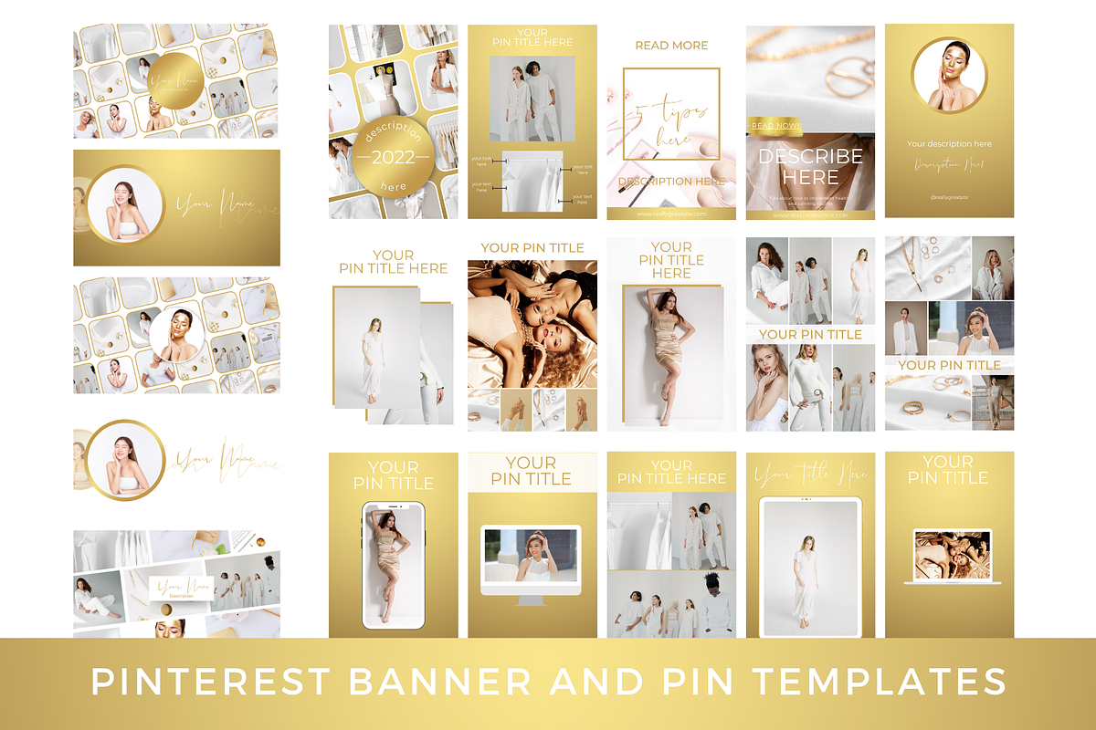 Gold | Small Business Branding Kit, a Stationery Template by CoCreatorDesigns (Photo 5 of 10)