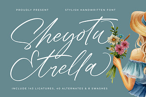 Sheyotu Etrella Stylish Handwritten