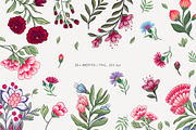 French Chintz Seamless Patterns Set, a Pattern Graphic by likorbut (Thumbnail 4 of 5)