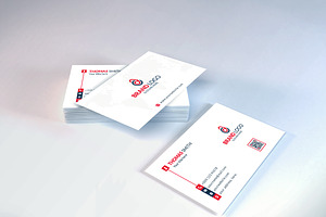 Corporate Business Card Template, a Business Card Template by saifulbranding