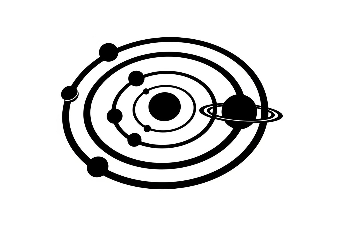 Celestial Planetary System Design, a Graphic by musafir_fashion (Photo 9 of 13)