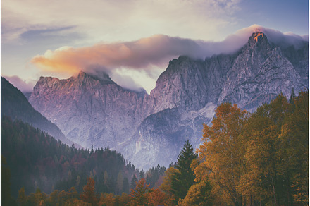 Triglav mountain peak at sunrise, a Nature Photo by Nature and travel