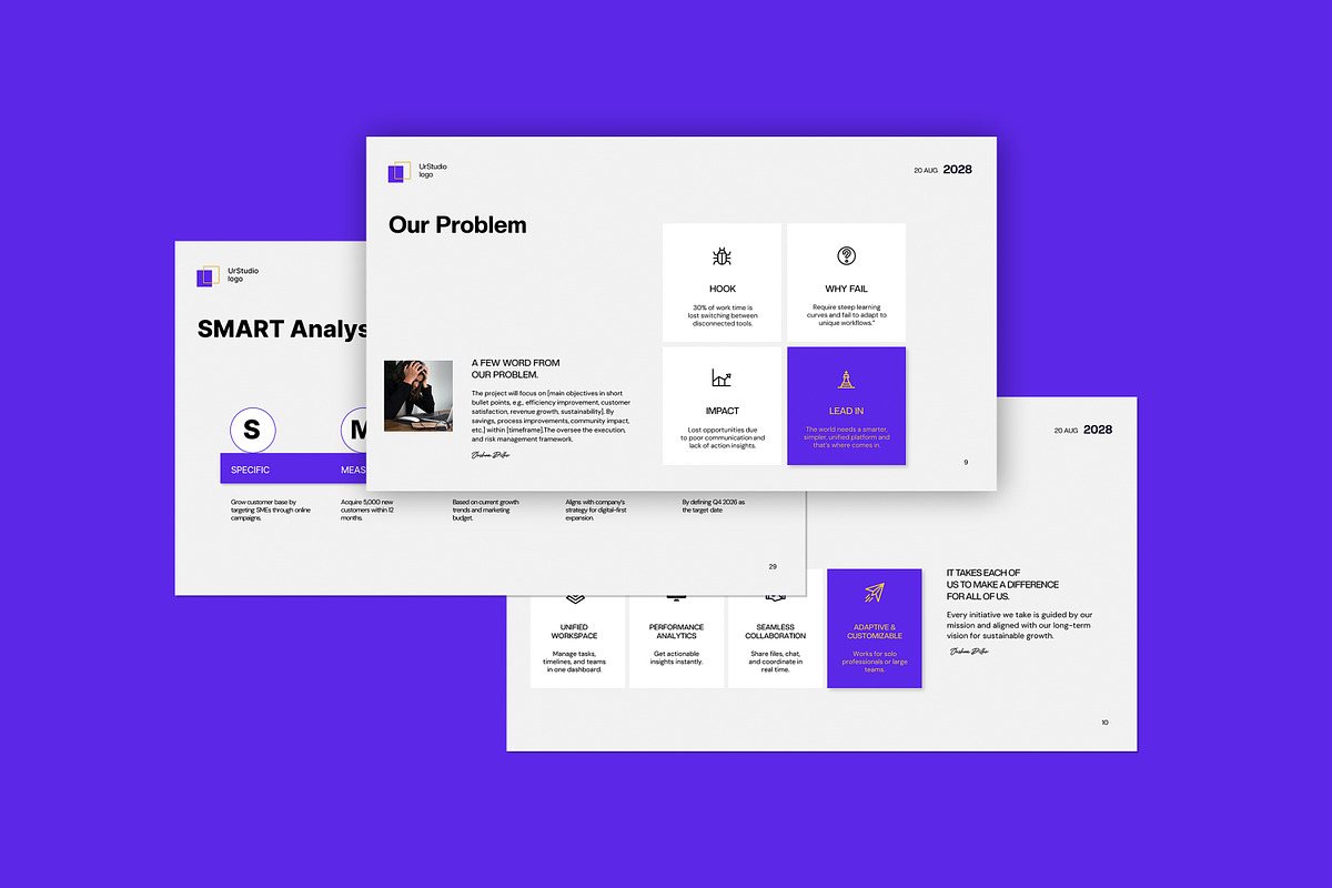 Mini Pro Presentation Template preview 5
