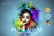 Pop Canvas Photoshop Action, an Action Add-On by MRI STUDIO (Thumbnail 1 of 18)
