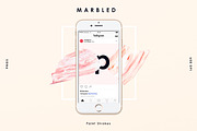 Marble Paint Stroke Cut Outs, an Object Graphic by Emma Make (Thumbnail 9 of 14)