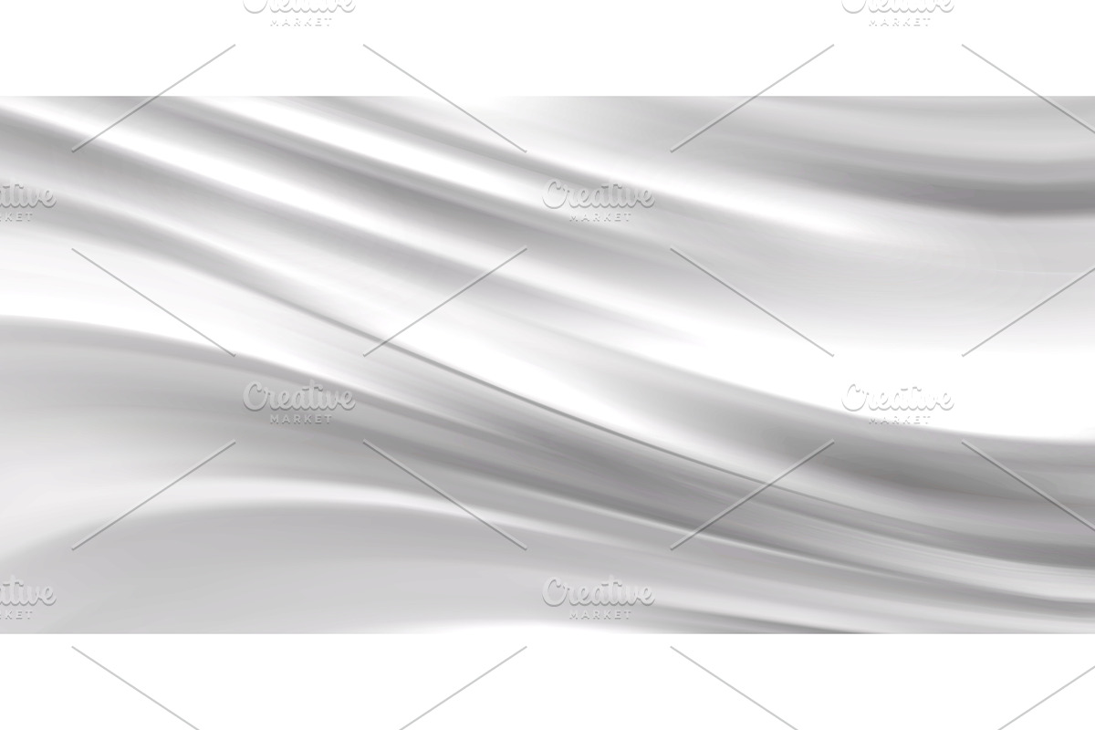 Smooth elegant White satin texture, a Texture Illustration by Marinstri